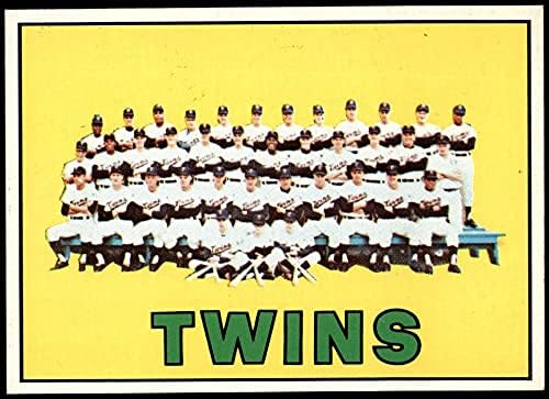 1967 Topps 211 Ikrek Csapat Minnesota Twins (Baseball Kártya) NM+ Ikrek