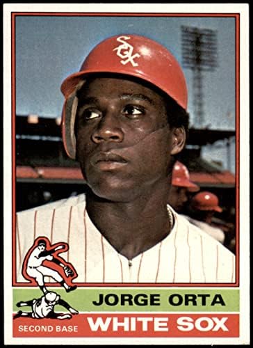 1976 Topps 560 Jorge Orta Chicago White Sox (Baseball Kártya) NM+ White Sox