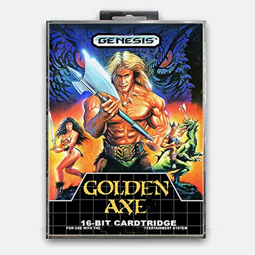 Lksya Golden Axe a Doboz, 16 bites Sega MD Játék Kártya Mega Drive Genesis Videó Konzol