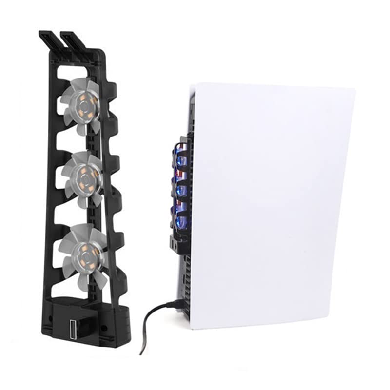 SOGOCOOL Hűtő Ventilátor LED, Nargos PS5 Kiegészítők Hűtő Ventilátor