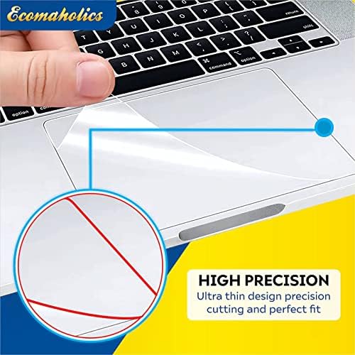 (2 Db) Ecomaholics Trackpad Védő ASUS VivoBook 15 F515 Vékony, Könnyű Laptop, 15.6 Touch Pad Fedél Átlátszó Matt Anti-Semmiből