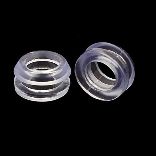 uxcell Lapos Gumi Gyűrű Tömítő Gyűrűt Vezetékek Tömítés Tiszta Kék 8 mm-es Belső Átm 100-as
