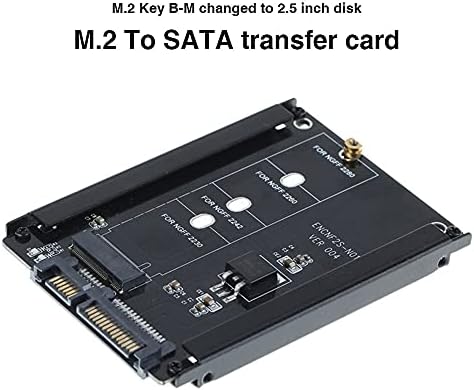 Csatlakozók M. 2 NGFF, hogy SATA Adapter Kártya M. 2 Kulcs B-M SSD szilárdtestalapú Meghajtó Adapter Kártya NGFF 2230/2242/2260/2280