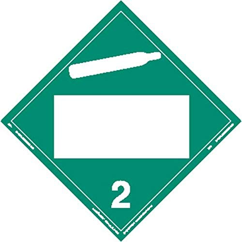 Labelmaster ZT3 Nem Gyúlékony Gáz Vegyvédelmi Plakát, Üres, Tagboard (Csomag 25)