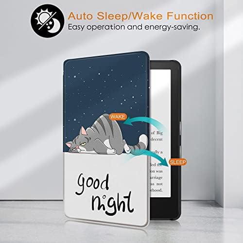 Szilikon tok Új Kindle 10 Generáció 2019 Kiadás - Tartós, Vízálló burkolat Auto Wake/Sleep, Csak Alkalmas Modell J9G29R,