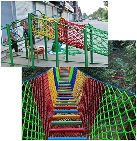 OUYOXI Hegymászás nettó Gyerekek Szín Nettó Átmérő 6mm, Hegymászás nettó Fal Erkély Kerítés Biztonsági Védő Nettó Lépcsőn