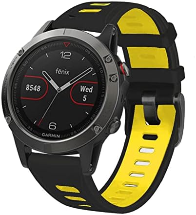 CYSUE Quick Fit Szilikon Watchband 26mm A Garmin Fenix 7X 6X Pro/ 5X Plus/3 H/Enduro/Süllyedés MK1 Mk2 Mk2i Intelligens Karóra