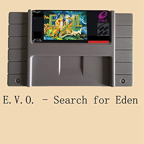 ROMGame E. V. O-Keresés Eden 16 Bit Nagy Szürke Játék, Kártya Usa Ntsc Játékos
