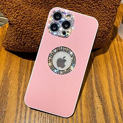 BANAILOA Aranyos iPhone 13 Pro Max Esetben a Nők Bőr,Luxus Bling Esetben a Strassz Gyémánt Vékony Védő Lányos Esetben Tervezett