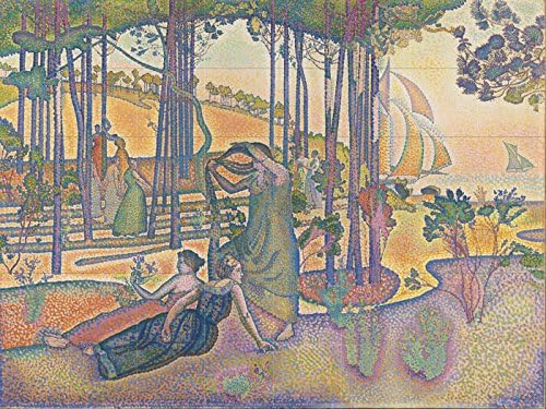 FlekmanArt L ' air du Soir (Esti Levegő) Henri Edmond Kereszt - 48 Mozaik Művészet Freskó, Konyha, Zuhanyzós Fürdő Csempével
