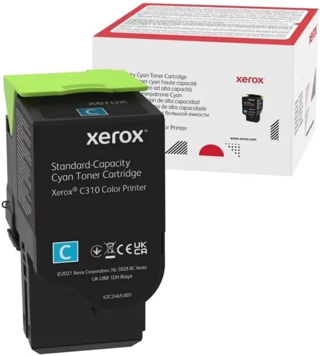 Xerox Eredeti Standard Hozam Lézer Toner Kazetta - Egyes Csomag - Cián - 1 / Csomag