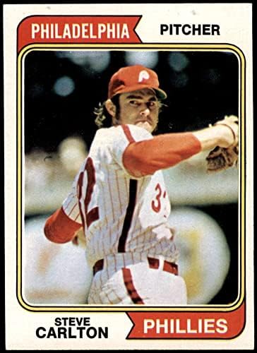 1974 Topps 95 Steve Carlton Philadelphia Phillies (Baseball Kártya) EX/MT Phillies