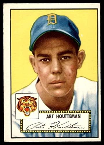 1952 Topps 238 Művészeti Houtteman Detroit Tigers (Baseball Kártya) VG/EX Tigrisek