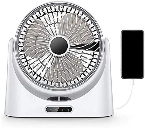 HTLLT Hordozható Kis Elektromos Ventilátor, Mini Hordozható Ventilátor, USB Asztal Rajongó Kis Személyes Levegő Keringető