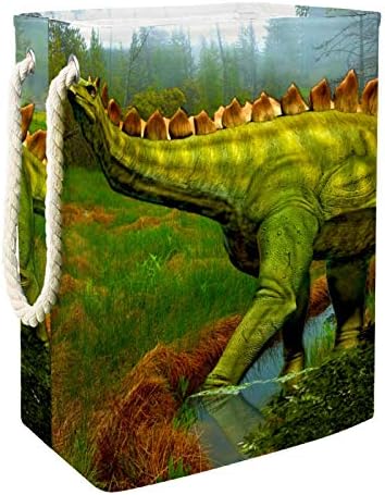 DEYYA Vízálló Szennyes Kosarat Magas, Erős Összecsukható Őskori Dinoszaurusz Nyomtatás Gátolják a Felnőtt Gyerekek Tini Fiúk,