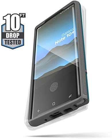 A csomagolt Galaxy Note 10 Plusz övcsipesz Védő Tok Tok (2019 Lázadó Páncél), nagy teherbírású Masszív, Teljes Testet Borító