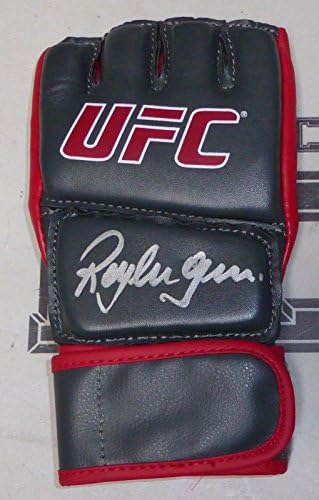 Royler Gracie Aláírt UFC Kesztyű PSA/DNS-COA-MMA Jiu-Jitsu Autogramot Pride FC 2 8 - Dedikált UFC Kesztyű