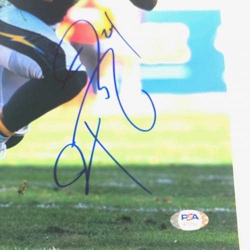 Ryan Mathews aláírt 11x14 fotó PSA/DNS-San Diego Chargers Aláírt - Dedikált NFL-Fotók