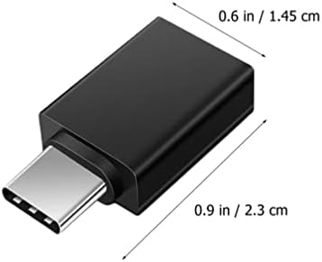 SOLUSTRE Univerzális Adapter, USB Adapter, USB Adapter 2db USB - C-USB Adapter C - Típusú Férfi-USB 3.0 Női Átalakító Telefon