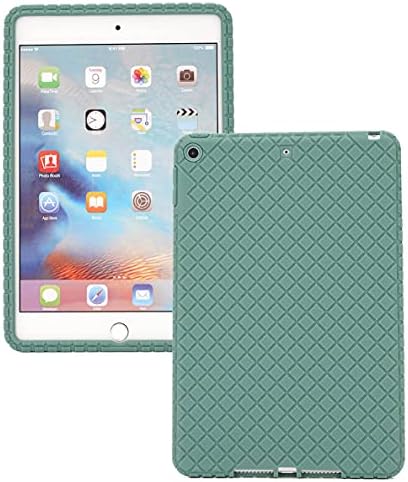 Veamor iPad Mini 5 Szilikon Vissza burkolata, Csúszásmentes, Rugalmas Gumi Védő Bőr Puha Gél Lökhárító Apple iPad Mini 5.