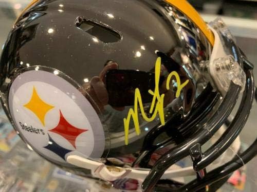 Michael Vick Pittsburgh Steelers Chrome Mini Aláírt Sisak Szövetség Tanúja - Dedikált NFL Sisak
