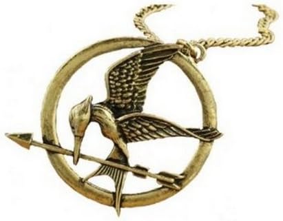 kupai Fecsegőposzáta Antik Réz Színű Medál Nyaklánc Ihlette A Hunger Games 30 Lánc Nyaklánc Nyaklánc