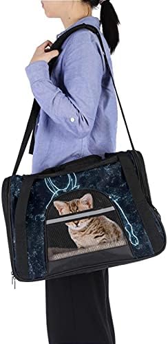 Kisállat Szállító Zodiákus Csillagkép Taurus Puha Oldalú Pet Travel Fuvarozók számára a Macskák,Kutyák, Kiskutya, Kényelmes,