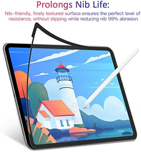STARY [2-PACK Paperfilm képernyővédő fólia Kompatibilis iPad Pro 12.9 (2022 & 2021 & 2020 & 2018-As Modellek), Írni, Rajzolni,