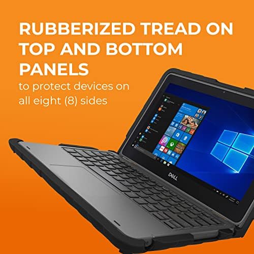 Gumicukor DropTech Laptop táska Illik Dell Latitude 3190 11 inch 2in1. Célja a K-12 Diákok, Tanárok Tantermek – Csepp Tesztelt,