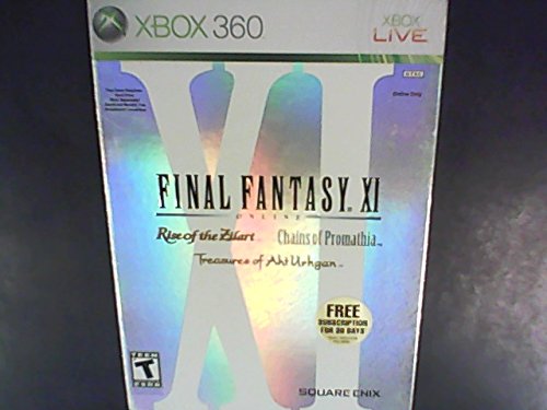 Final Fantasy XI : Online - Láncok Promathia, Emelkedik A Zilart, Kincsek Kint Urhgan (Xbox 360)