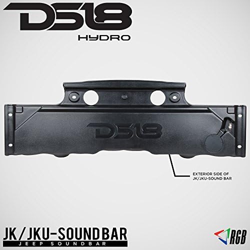 DS18 JK-SBAR/B Rezsi Soundbar, Fekete