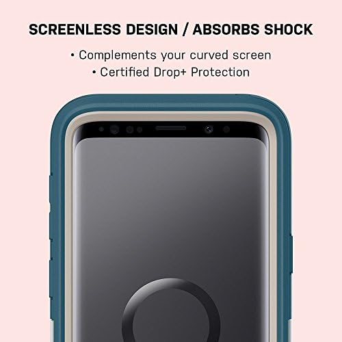 OtterBox Masszív Védelem Védő Sorozat tok Samsung Galaxy S9+ Plusz Esetben Csak Ömlesztett Csomagolás - Fekete