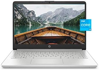 HP 14 Laptop, 11 Generációs Intel Core i3-1115G4, 4 GB RAM, 128 GB-os SSD Tároló, 14 hüvelykes Full HD Kijelző, a Windows