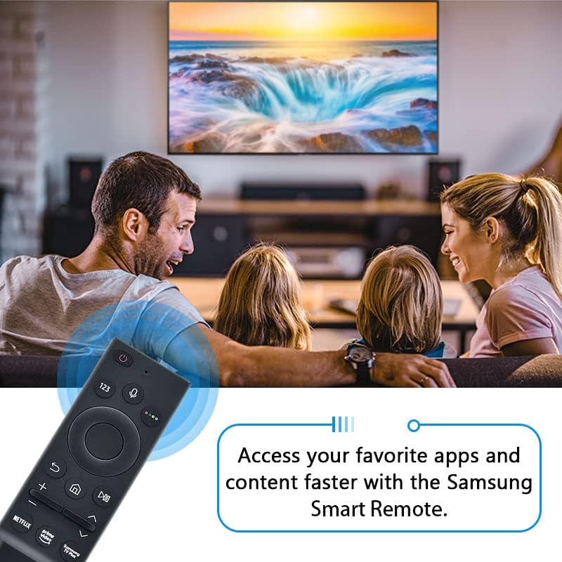Új Mikrofon BN59-01363A Hang Bluetooth Távirányító alkalmas a Samsung 4K 8K UHD TV, valamint a Samsung QLED Sorozat Kvantum