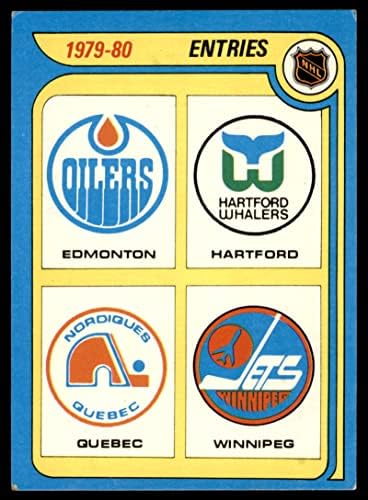 1979 Topps 261 Új NHL-Bejegyzések - Edmonton Oilers/Hartford Legénység/Quebec Nordiques/Winnipeg Jets Winnipeg Jets-Jégkorong