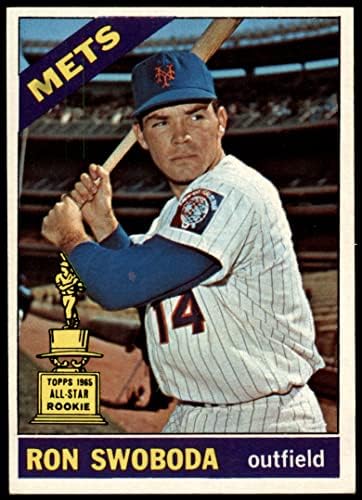 1966 Topps 35 Ron Swoboda New York Mets (Baseball Kártya) EX Mets
