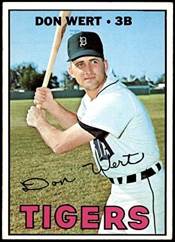 1967 Topps 511 Ne Fogjuk Detroit Tigers (Baseball Kártya) EX Tigrisek