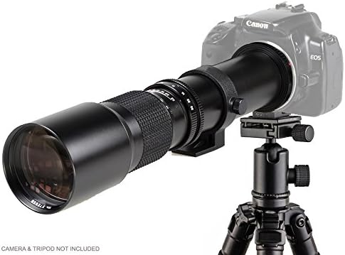 Canon EOS Rebel SL2 Kézi Fókusz nagyteljesítményű 1000mm Lencse