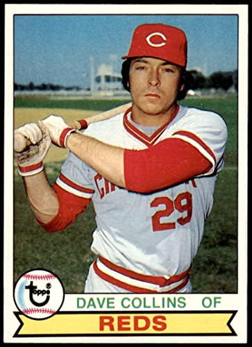 1979 Topps 622 Dave Collins Cincinnati Reds (Baseball Kártya) NM/MT Vörösök