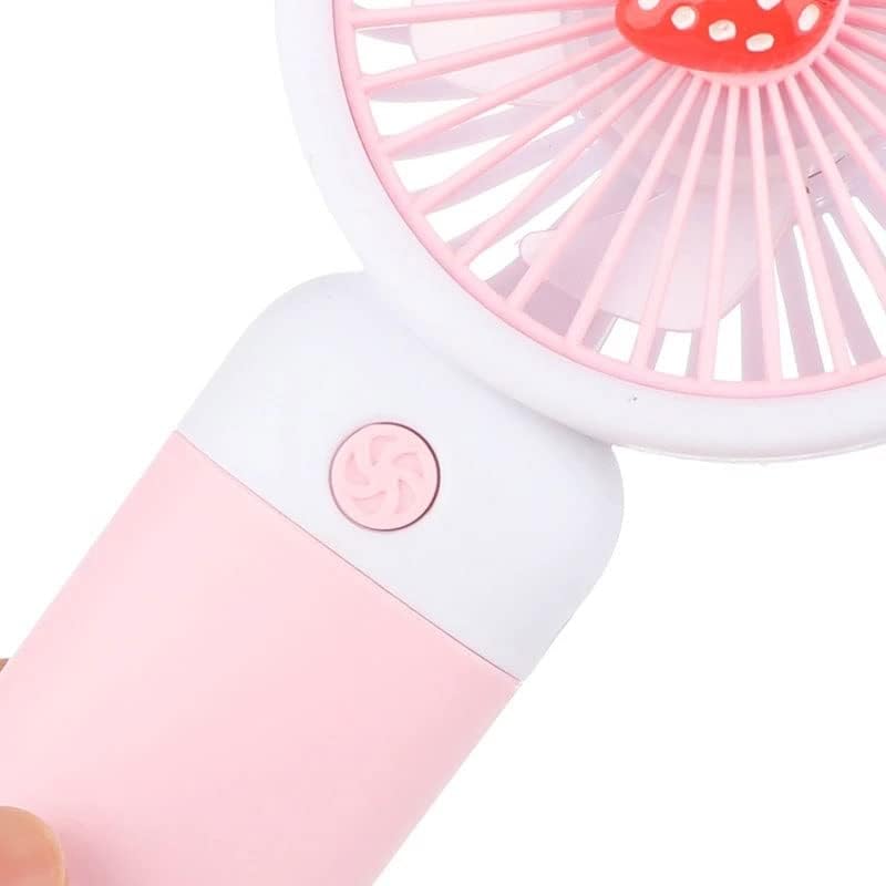 n/a Nyári Kézi Hűtő Ventilátor, Mini Gyümölcs Hordozható USB Újratölthető Elektromos Ventilátor (Szín : Rózsaszín, Méret