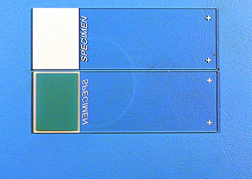 Colormark Plusz tárgylemezen Kék Front & Vissza, 1GS