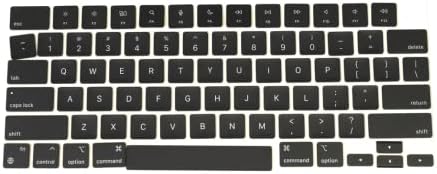ICTION Új Elrendezés Billentyűzeten Keycaps Csere MacBook Air 13.6 M2 A2681 Keycaps 2022 Év (Fekete)