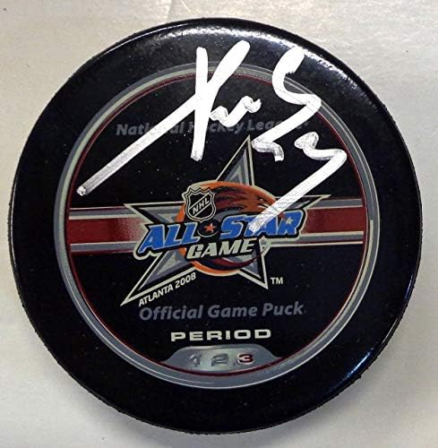 Pavel Datsyuk Dedikált 2008-As All-Star Game Puck - Dedikált NHL Korong