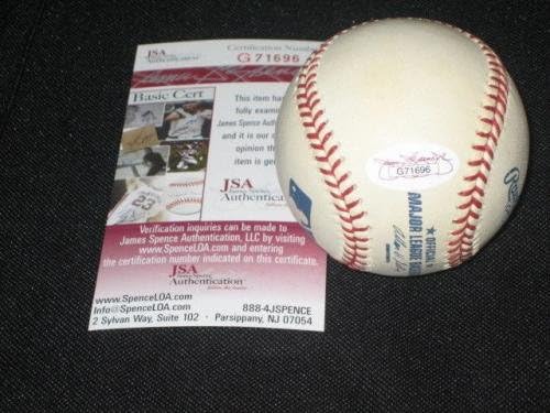 Bob Bailey Aláírt Aláírt Hiteles Rawlings Oml Baseball Vörösök Kiállítások Szövetség Coa - Dedikált Baseball