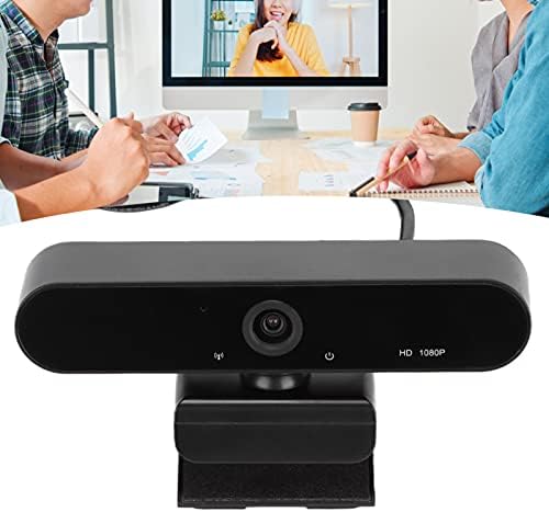 753 1080P Webkamera Mikrofonnal,Full HD 1080P 30FPS Webkamera,PC, Laptop, Asztali Számítógép, Web Kamera,Plug and Play USB2.0