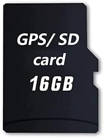 SWTNVIN Micro SD Térkép Memória Kártya Autó Sztereó Rádió GPS Navigációs 16GB