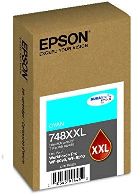 EPSON T748 DURABrite Pro -Ink Nagy Kapacitású Magenta -Patron (T748XXL320), válasszuk a lehetőséget, Epson WorkForce Nyomtatók