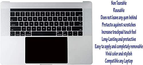 (2 Db) Ecomaholics Prémium Trackpad Védő ASUS BR1100 Laptop, 11.6 HD csillogásmentes Érintőképernyős Kijelző, Fekete Touch