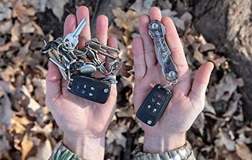 KeySmart Masszív - Multi-Eszköz Kulcs tartó Sörnyitó, valamint Zsebében Klip (14 Kulcsok, Mossy Oak)