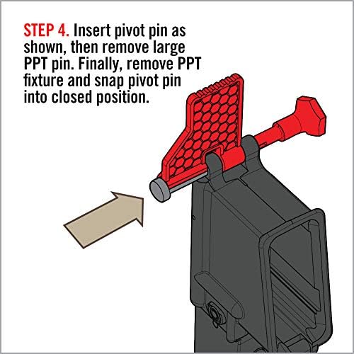 Igazi Lelkes Pivot Pin-kód Eszköz (AVAR15PPT), Vörös